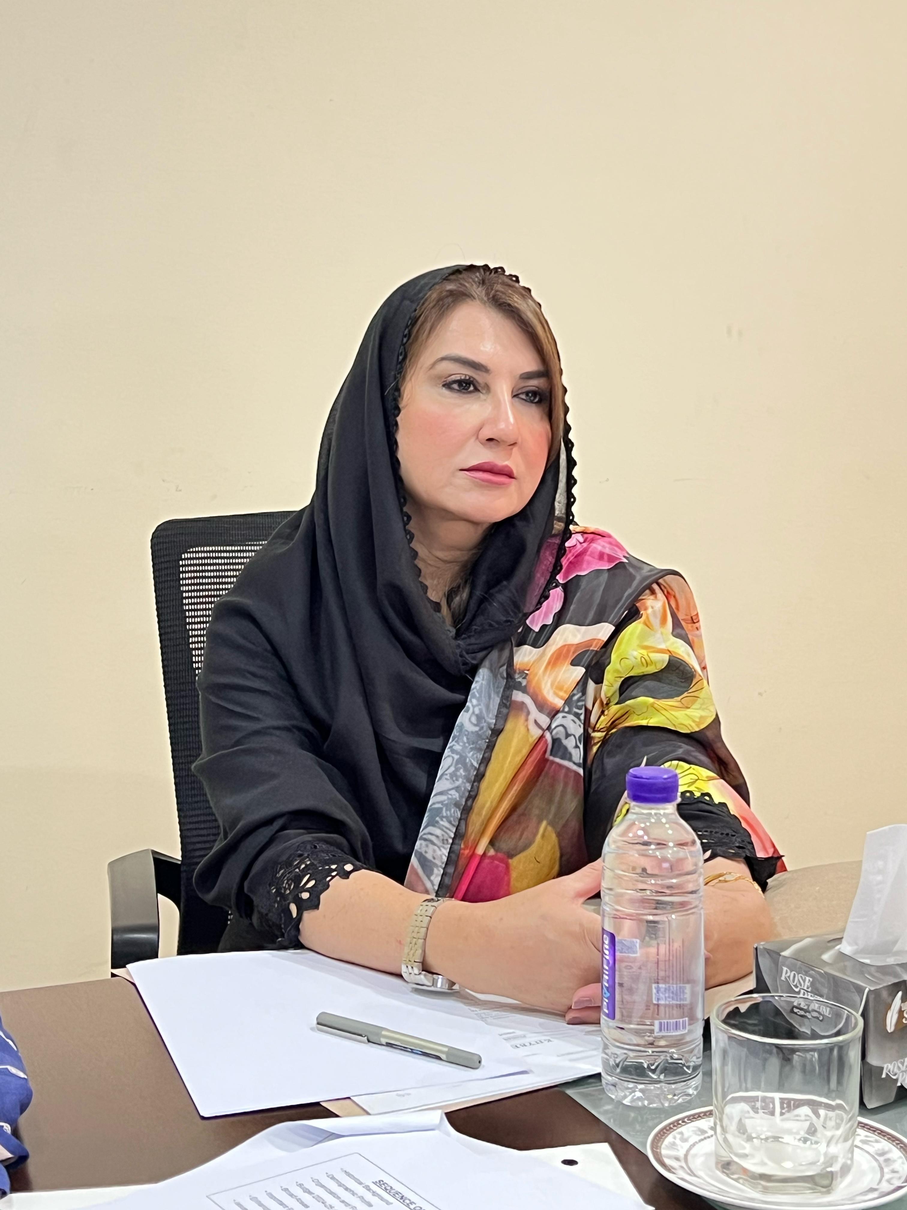 Secretary, Population Welfare Department, Dr. Aneela Mehfooz Durani